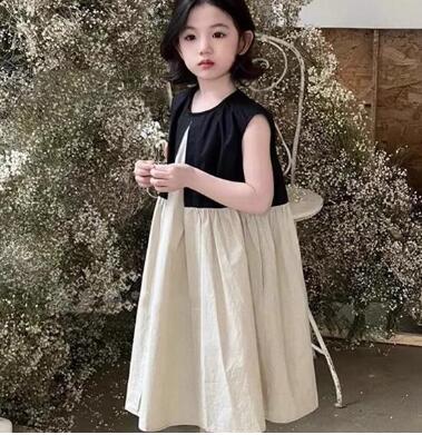 2024新品　子供服　キッズ　　ワンピース　90-140CM
