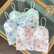 リブキャミソール★キャミソール★ブラジャー★