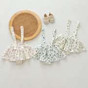 ins 春新作　ベビー服　花柄　サロペット　ロンパース　可愛い　おしゃれ　女の子　出産祝い　子供服