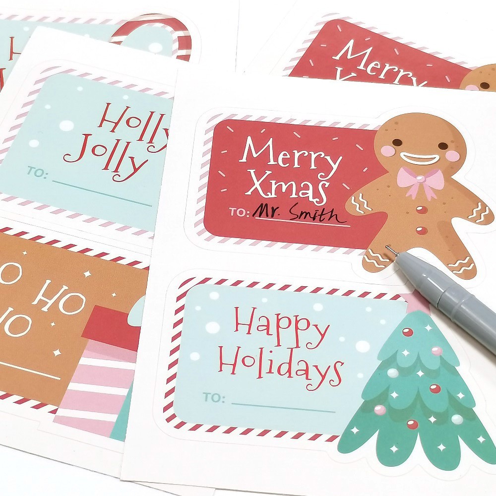 クリスマス 宛名 サンタ帽 靴下 ツリー ロールシール 販促 ラベル ステッカー ギフト 包装 ラッピング用品 Charm Link(チャームリンク)  | 卸売・ 問屋・仕入れの専門サイト【NETSEA】