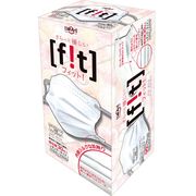 【9月末】fit (フィット)マスク ホワイト×ライトグレー レギュラーサイズ 30枚入り SFB-01