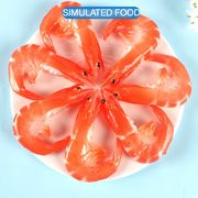 食品サンプル キーホルダー アクセサリー キーチェーン 展示 撮影 SIMULATED FOOD 蝦 エビ えび