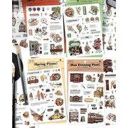 文房具★手帳素材★手帳飾り★手帳シール★可愛いシール★貼紙★DIYシール★封口貼★