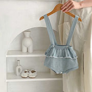 2024新作★韓国風子供服★ベビー服★女の子★ースリーブ★ロンパース