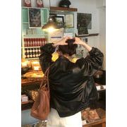 今季マストバイ　夏秋新作　 気質     おしゃれ    カジュアル    アウター　革ジャン