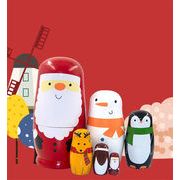 品質良い!店舗お勧め!  サンタクロース置物 木製置物 工芸品 家庭置物 祝日プレゼント 子供用おもちゃ