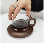 売れ行き1位 花引きカップ グラス ラテカップ ウォーターカップ レトロ コーヒーカップソーサー