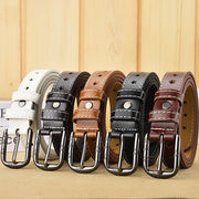 新作★メンズ★ファッション★男性用ベルト★PU 5色