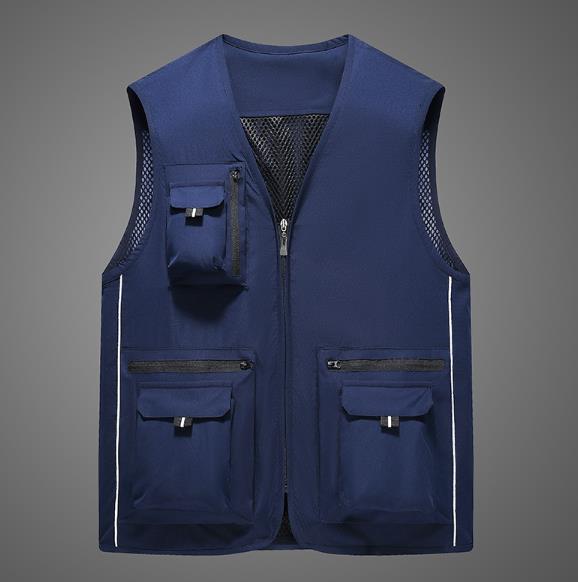 STRASBURGO-JOURNEYMAN 高級ブルゾンコート(ネイビー)