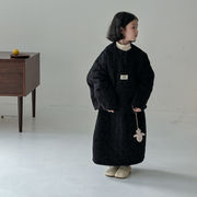 子供服　90~150cm　キッズ上下セット　ダウントップス＋スカート　韓国キッズ服