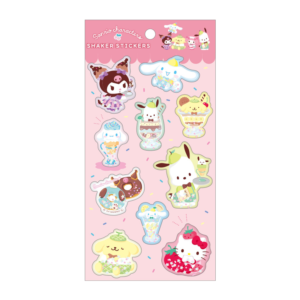 9月入荷】SR-5543688PS サンリオキャラクターズシェイカーステッカーズ