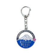 ＜和雑貨・和土産＞インバウンドキーホルダー　丸型　富士山　No.303-909
