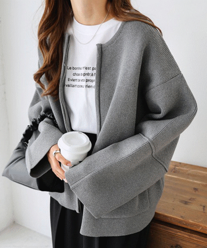 秋冬新作 アウター カーディガン レディース トップス ビッグシルエット 気質 おしゃれ