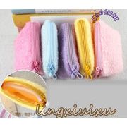 財布 小銭入れ ミニ コインバッグ 鍵入れバッグ コインケース 可愛い もこもこ 11*9.5cm 5色展開