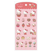 【3月入荷】SR-5543796KT サンリオ マシュマロステッカーズ チョコ／ハローキティ