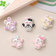 兎 アクセサリーパーツ デコパーツ スマホケース美容 ハンドメイド DIY