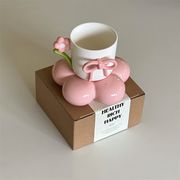 ★インテリア★　フラワー々マグカッ　プレゼント　コーヒーカップ　韓国雑貨