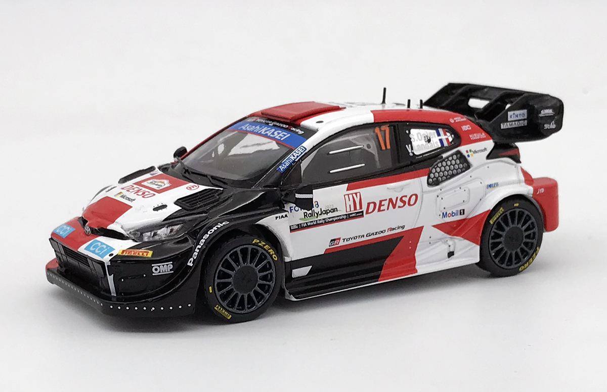 ixo/イクソ トヨタ GR ヤリスRally1 2位2023年ラリージャパン