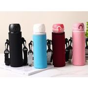 水筒カバー 水筒ホルダー 水筒ケース 肩掛け ペットボトル 水筒 ボトル カバー ストラップ サーモス