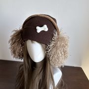 イヤーマフラー 耳当て イヤーマフ 起毛 フェイクファー 秋冬 保温 レディース小物