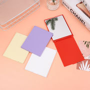 ★ファッション雑貨★DIY専用のミラー　デコ用かがみ　折り畳み鏡★5色