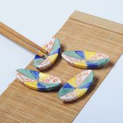 箸置き 舟型 箸枕 はしおき お箸おき 箸台 おしゃれ 陶器 和食器 カトラリーレスト スプーンレスト