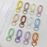 新入荷 キーホルダー金具 ハンドメイド キーリング アクセサリー DIY 手芸用品 基礎金具