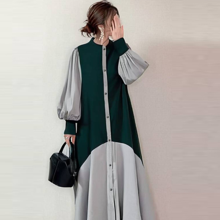 2025年春新作 レディース服 ワンピース ロングワンピース A
