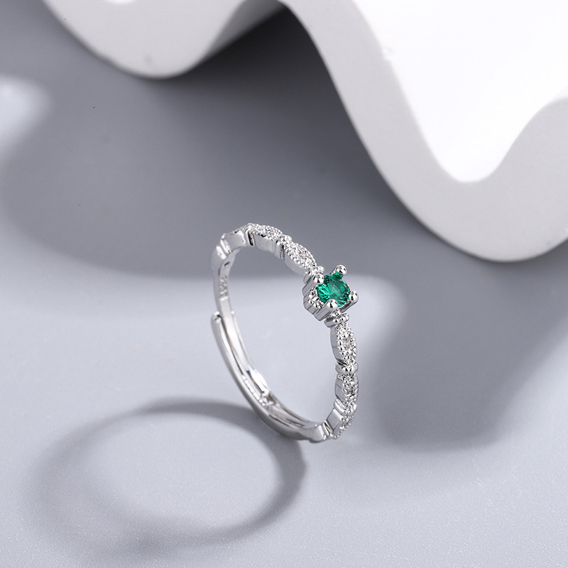925シルバー リング　アクセサリー 指輪　キラキラ　ハンドメイド 指輪　ハンドメイド アクセサリーパーツ