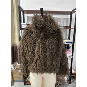 最安値に挑戦！ 毛皮コート あったかグッズ コート 快適である 上品映え 短いスタイル 欧米風