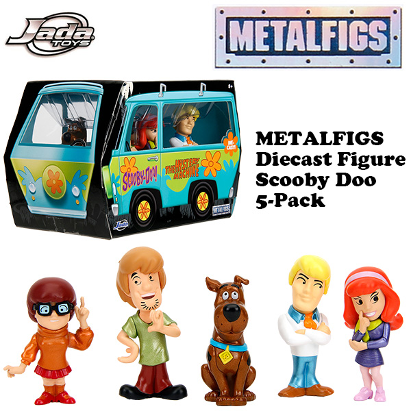 【絶版】フィギュア スクービードゥー METALFIGS Diecast Figure Scooby Doo 5-Pack 【スクービードゥー