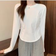 2025年春の人気新作 レディース トップス 長袖 Tシャツ インナー ファッション