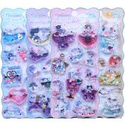 手芸diy用デコレーション 手帳用 貼り付け★粘着シール★立体キャラクターシール 3Dシール