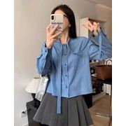 春 トップス レディース  シャツ 長袖 通勤風