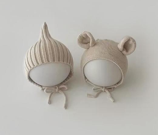 2024秋冬新作 帽子 子供用 キッズ ベビー ニットハット カジュアル 韓国風