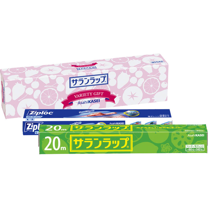 （4月より値上げ）旭化成 サランラップ バラエティギフト5 SVG5B