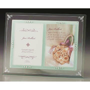 ガラスフォトフレーム（2オープン） 253-860