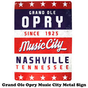 メタルサイン GRAND OLE OPRY MUSIC CITY  【グランドオールオプリ 看板】
