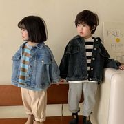 【2023春新作】韓国風子供服 ベビー服 キッズ 男女兼用 アウター デニム ジャケット