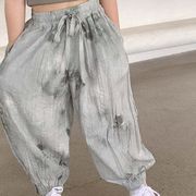 【2024夏新作】韓国風子供服 ベビー服 キッズ 男女兼用 ロングパンツ パンツ