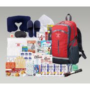 防災リュック避難セット　KRH-180G 防災グッズ 簡易トイレ 非常食 保存水 ボディタオル