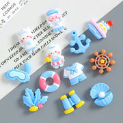 猫 こねこ 夏 海 いかり うきわ 立体的 樹脂パーツ デコパーツ DIYパーツ 手芸 ハンドメイド ドールハウス
