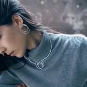 【Nothing And Others/ナッシングアンドアザーズ】Rolling Line Necklace / ローリングラインネックレス