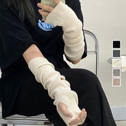 アームウォーマー秋冬 ロングアームカバー