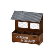 エコルフェ・トリプルプランター　/ガーデン　インテリア　北欧　アンティーク　ヴィンテージ