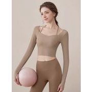 トップス レディース   ヨガ服 スポーツウェア 速乾 フィットネス セット