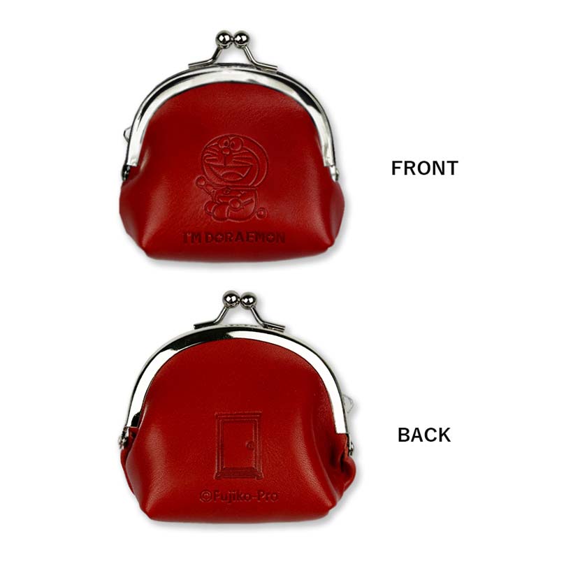 ドラゴンクエスト　がま口　コインケース 全5色】日本製 栃木レザー 本革 ドラえもん がま口型 コイン