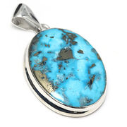 ペルシアンターコイズSV925 ペンダントトップ Persian Turquoise