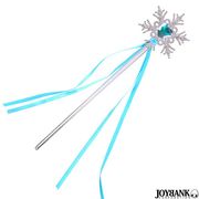 雪の結晶ステッキ【イベント/女の子/お姫様/プリンセス/なりきり/水色/ブルー/キッズ】