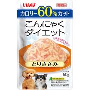 [いなばペットフード] こんにゃくダイエット とりささみ 60g